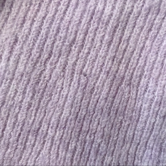 💜 URBAN OUTFITTERS LAVENDER OPEN SHOULDER KNIT ROMPER! - Picture 8 of 9